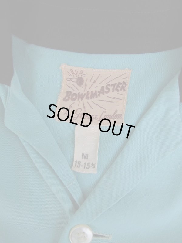 画像8: USA 50's Vintage Barbershop ビンテージ BOWLMASTER ボーリングシャツ チェーンステッチ 床屋のおじさん