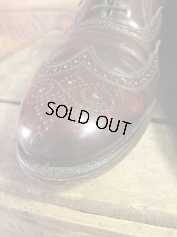 画像2: FLORSHEIM フローシャイム ウイングチップ ドレスシューズ