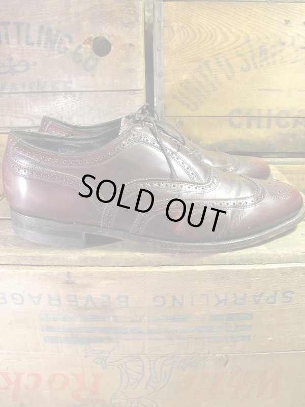 画像3: FLORSHEIM フローシャイム ウイングチップ ドレスシューズ