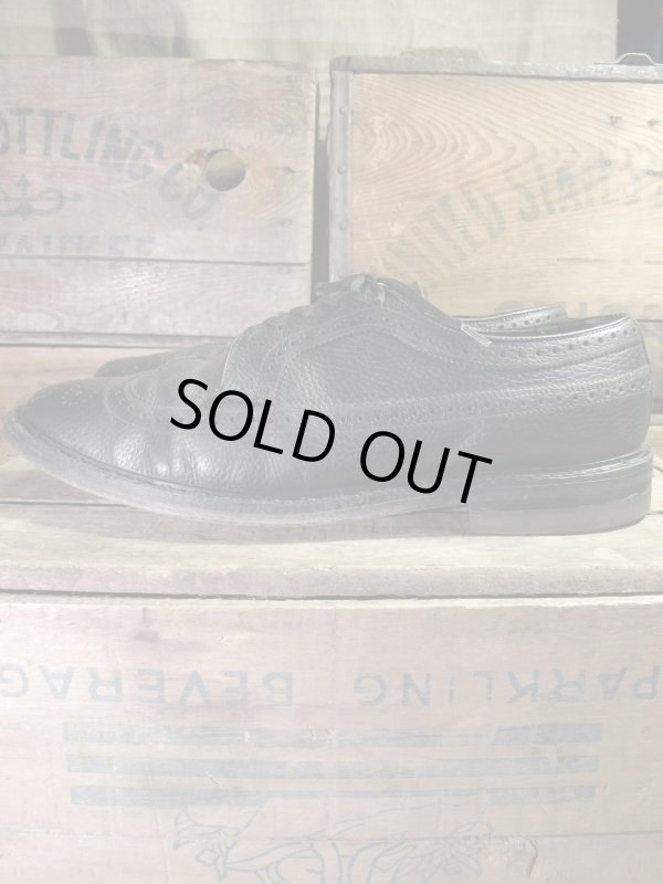 画像3: USA製 wingtip ウイングチップ ドレスシューズ グレインレザー