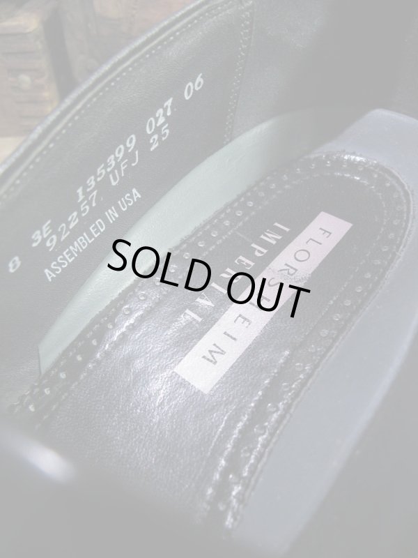 画像5: USA製 FLORSHEIM フローシャイム IMPERIAL インペリアル ウイングチップ タッセル ローファー