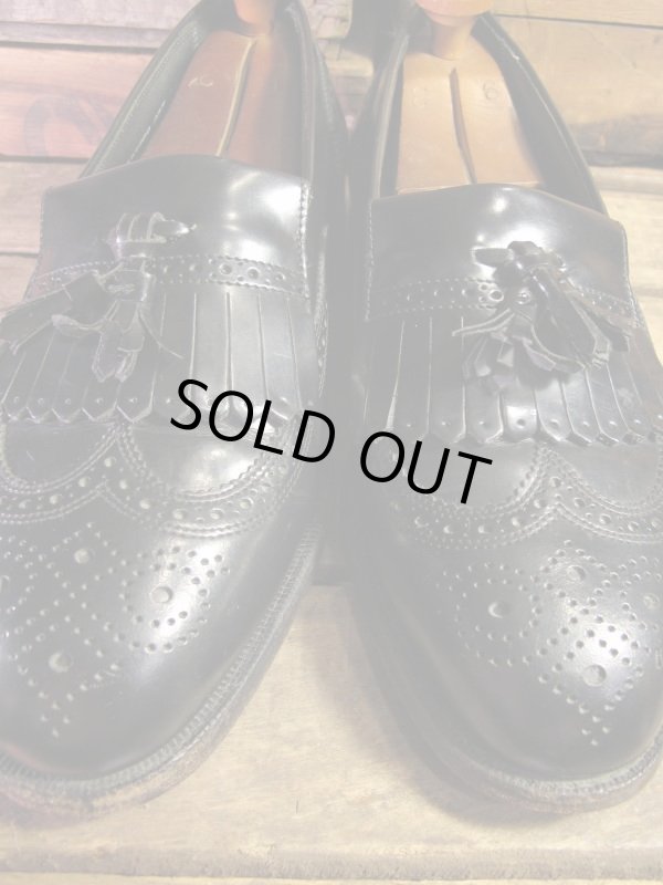 画像2: USA製 FLORSHEIM フローシャイム IMPERIAL インペリアル ウイングチップ タッセル ローファー