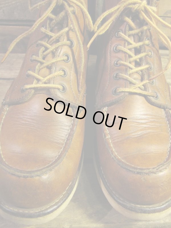 画像2: USA製 REDWING レッドウイング 875 MOCTOE モックトゥ ブーツ