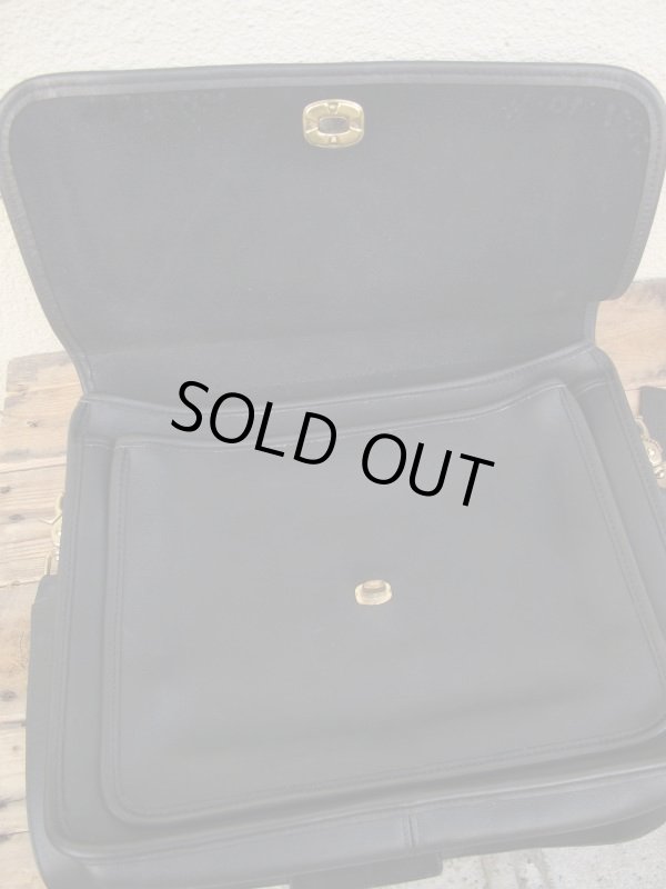 画像10: 送料無料！！90's USA製 COACH コーチ ショルダーバッグ ブリーフケース 2way