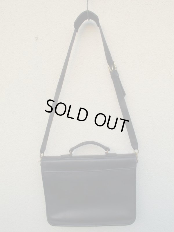 画像6: 送料無料！！90's USA製 COACH コーチ ショルダーバッグ ブリーフケース 2way