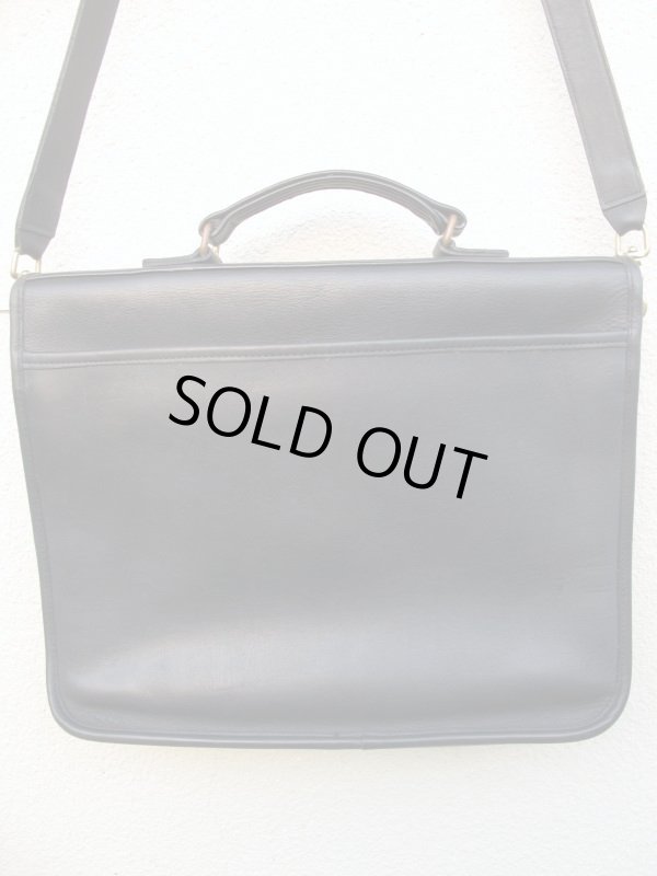 画像7: 送料無料！！90's USA製 COACH コーチ ショルダーバッグ ブリーフケース 2way