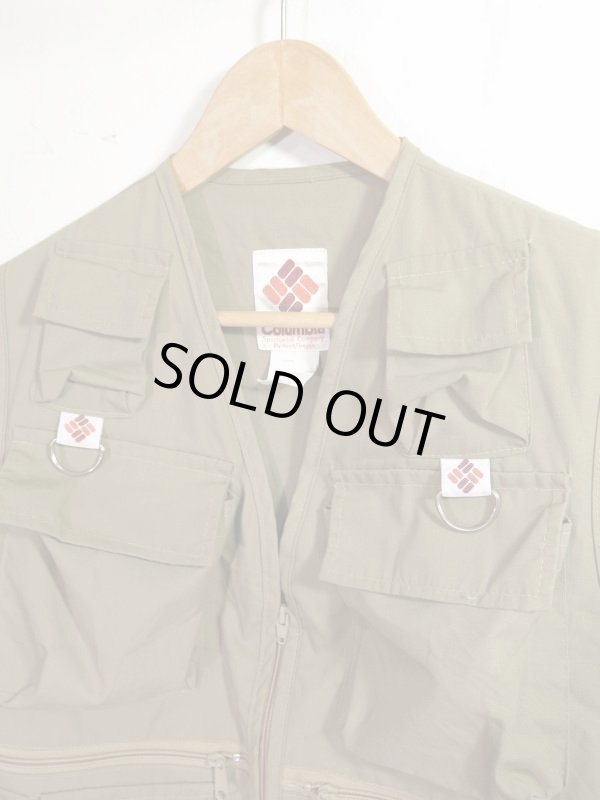 画像2: USA 80's Vintage Columbia コロンビア フィッシングベスト