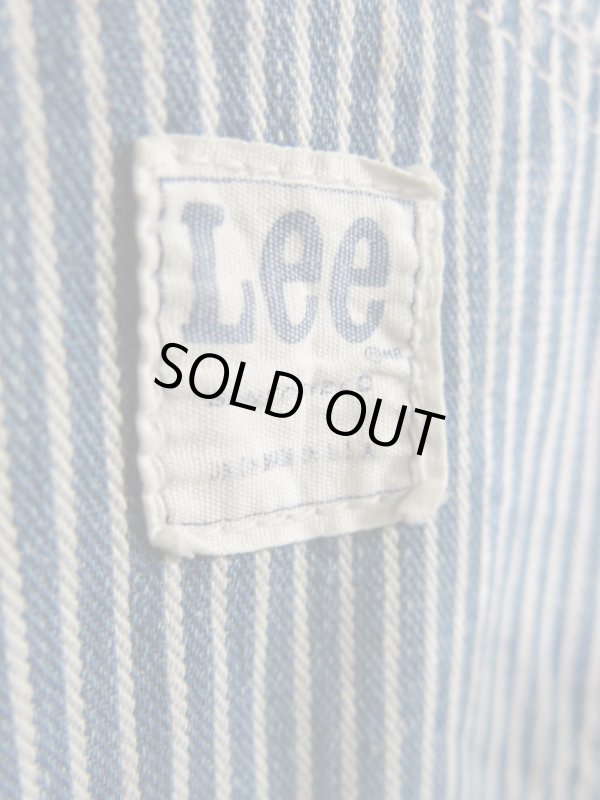 画像8: USA 70s Vintage Lee Hickory over all cutoff ビンテージ リー ヒッコリー オーバーオール カットオフ