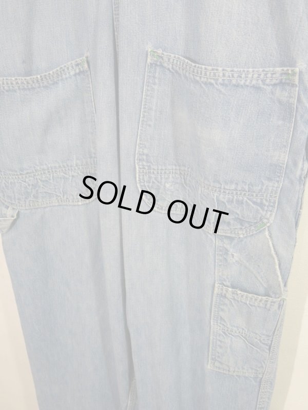 画像7: USA 60s Vintage KEY over all ビンテージ キー デニム オーバーオール