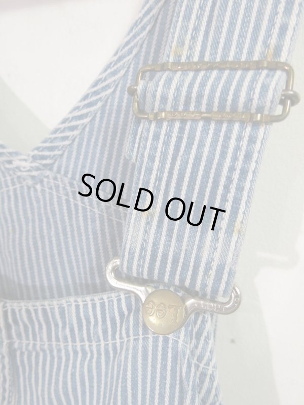 画像5: USA 70s Vintage Lee Hickory over all cutoff ビンテージ リー ヒッコリー オーバーオール カットオフ