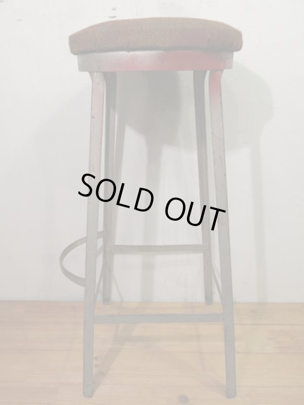 画像4: ＵＳＡ輸入 VINTAGE ビンテージ インダストリアル ハイ スツール 工業