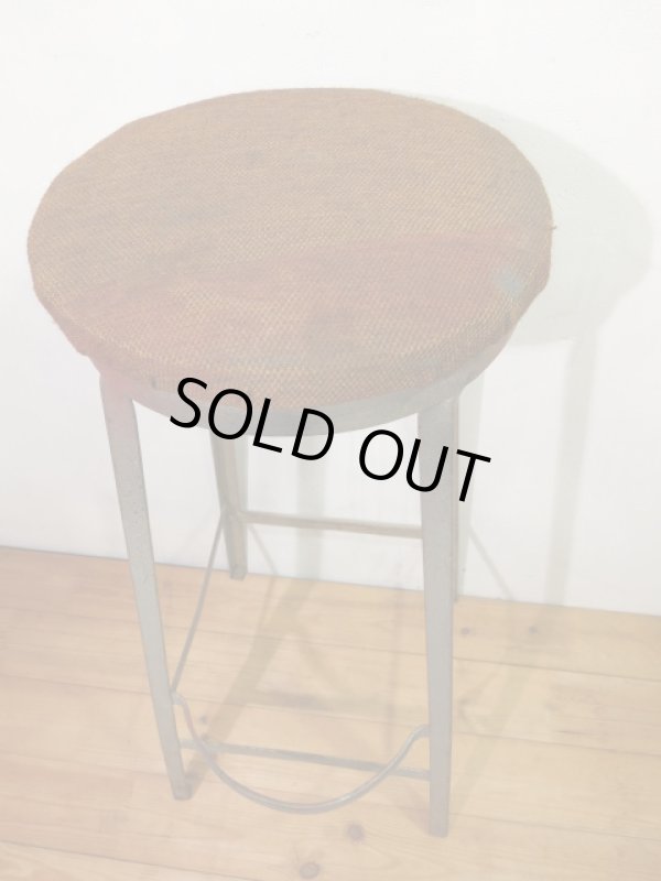 画像2: ＵＳＡ輸入 VINTAGE ビンテージ インダストリアル ハイ スツール 工業