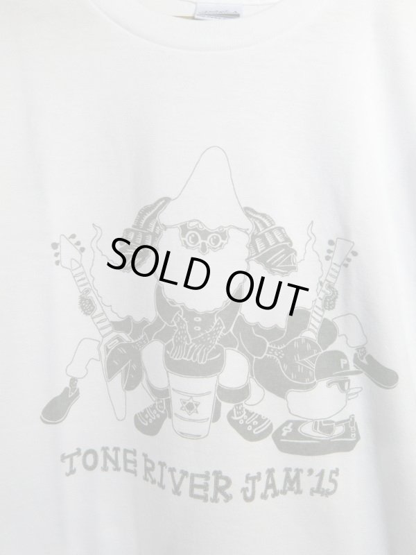 画像5: ８月２日まで受け付け！Tシャツ色ホワイト TONE RIVER JAM'15 スペシャルセット\7500→¥6500！(入場引換券＆１ドリンク＆Tシャツ色ホワイト＆タオル）