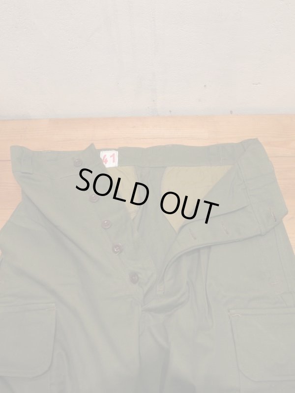 画像7: DEADSTOCK 60's VINTAGE French ARMY M-47 Cargo pants デッド フランス軍 カーゴパンツ