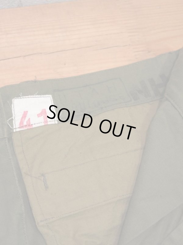 画像8: DEADSTOCK 60's VINTAGE French ARMY M-47 Cargo pants デッド フランス軍 カーゴパンツ ワンウォッシュ