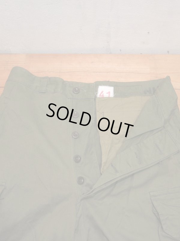 画像7: DEADSTOCK 60's VINTAGE French ARMY M-47 Cargo pants デッド フランス軍 カーゴパンツ ワンウォッシュ