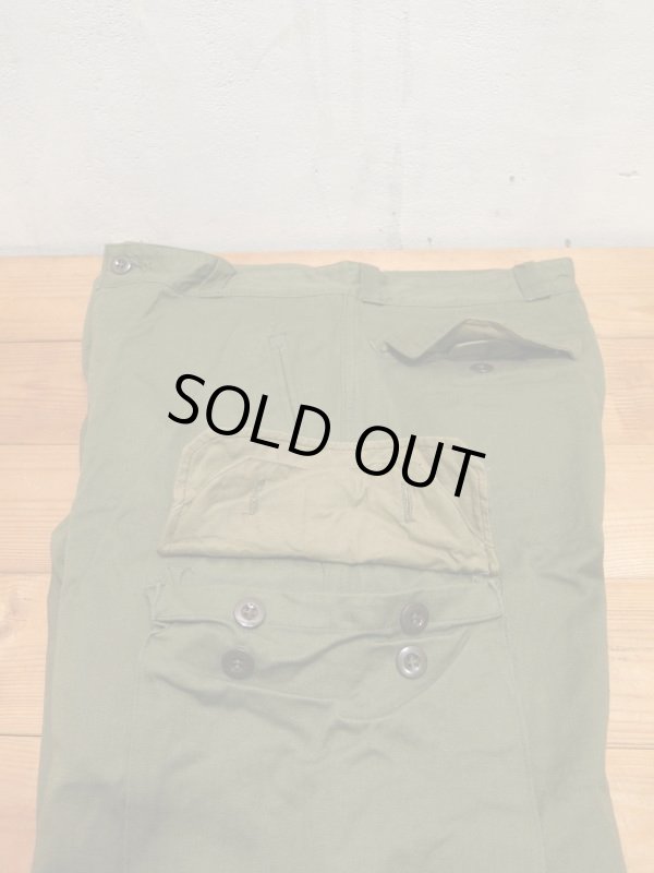 画像6: DEADSTOCK 60's VINTAGE French ARMY M-47 Cargo pants デッド フランス軍 カーゴパンツ ワンウォッシュ