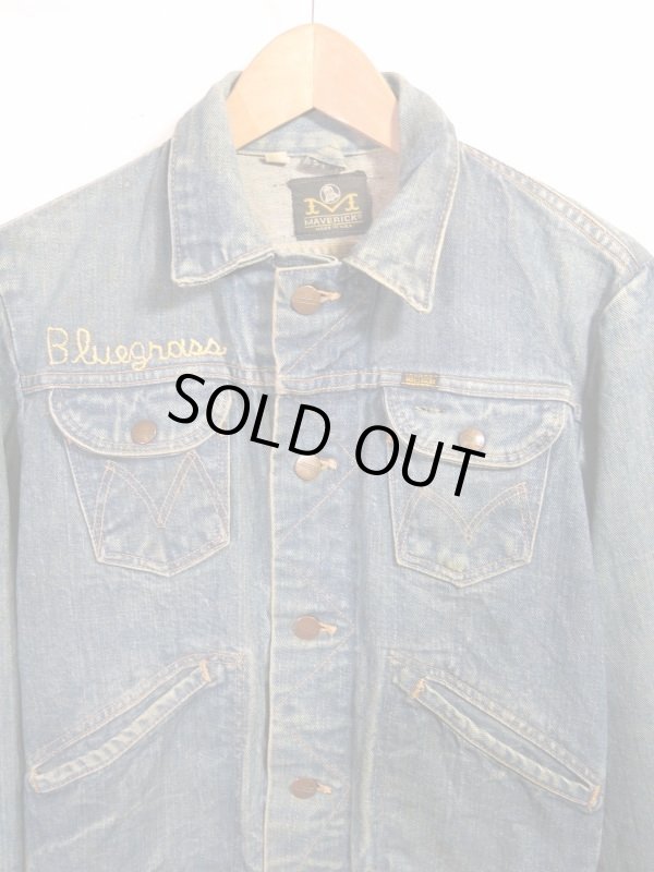 画像2: 70s VINTAGE MAVERICK BULEBELL ビンテージ マーベリック ブルーベル デニムジャケット size３４