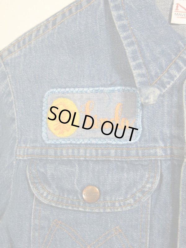 画像3: 70s VINTAGE MAVERICK ビンテージ マーベリック デニムシャツ sizeＳ