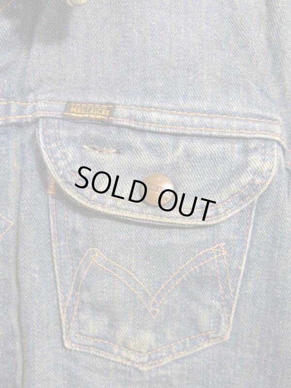 画像7: 70s VINTAGE MAVERICK BULEBELL ビンテージ マーベリック ブルーベル デニムジャケット size３４