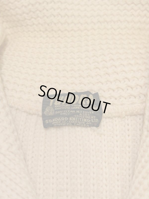 画像6: カナダ製 ビンテージ TUNDRA ショールカラー カナディアンセーター