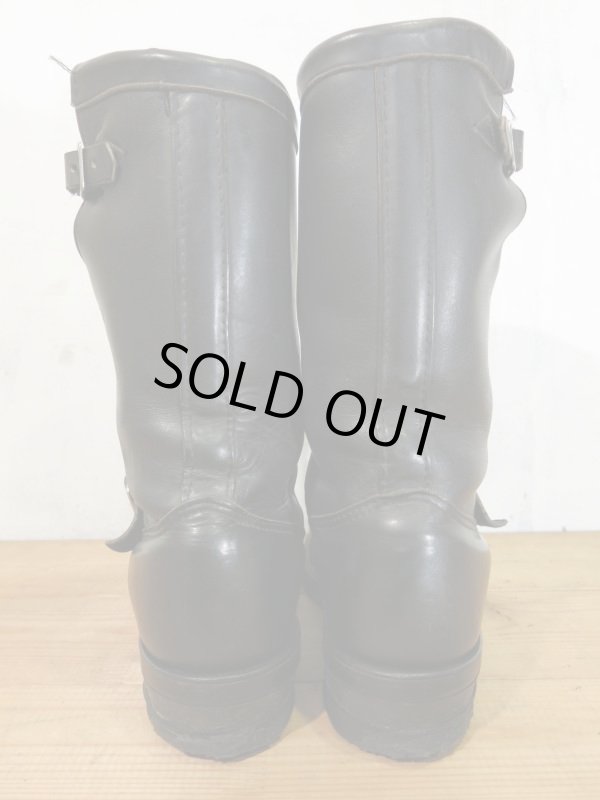 画像4: 90s CHIPPEWA チペワ 黒タグ 27863 エンジニアブーツ US7E スチールトゥ