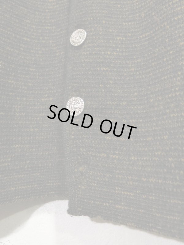 画像3: 50s ビンテージ TOWN CRAFT Penney's ニットカーディガン ごま塩