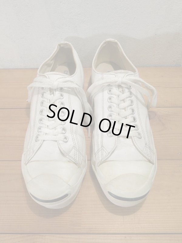 画像2: USA製 CONVERSE コンバース レザー ジャックパーセル 8 1/2 ２７ｃｍ