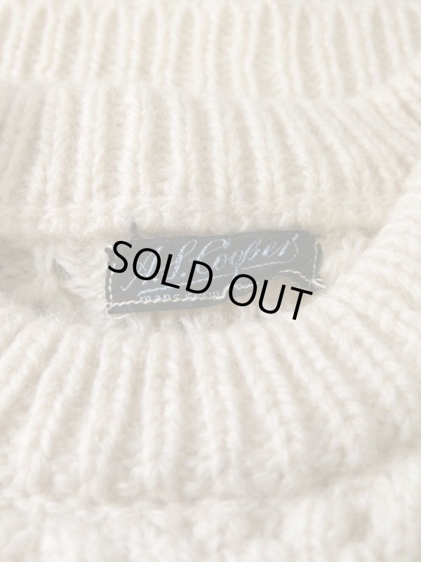 画像6: 60s ビンテージ A.S cooper フィッシャーマン セーター