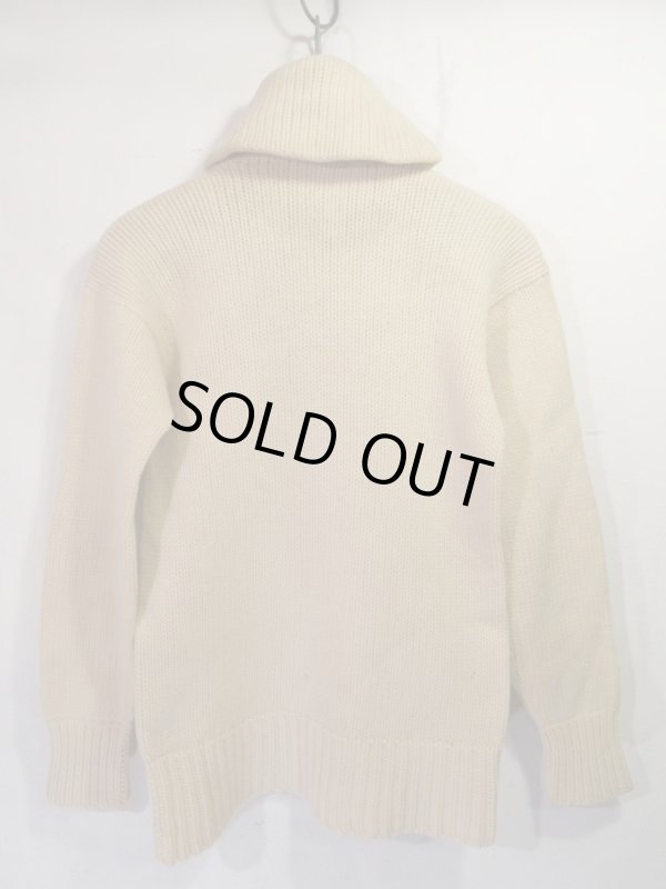 画像4: 50s ビンテージ ショールカラー セーター ヘチマ XS