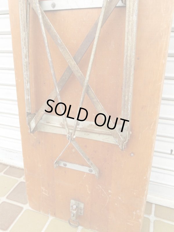 画像11: ＵＳＡ輸入 VINTAGE ビンテージ アイロン台 IRON TABLE