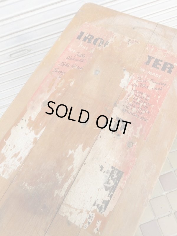 画像5: ＵＳＡ輸入 VINTAGE ビンテージ アイロン台 IRON TABLE