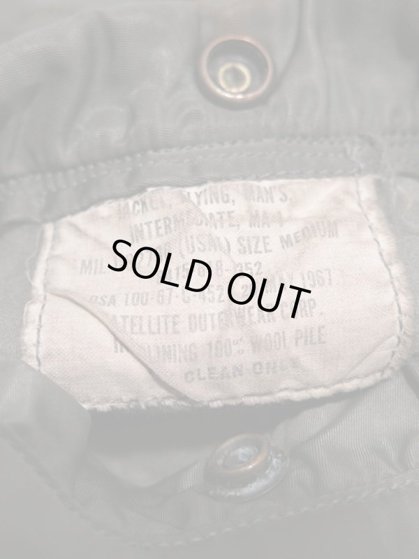 画像9: Vintage USAF MA-1 67年製 米軍実物 サイズM