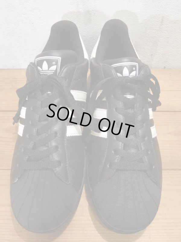 画像2: 美品！00年製 adidas アディダス SUPER STAR スーパースター 黒白 size10