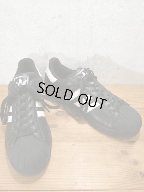 画像3: 美品！00年製 adidas アディダス SUPER STAR スーパースター 黒白 size10