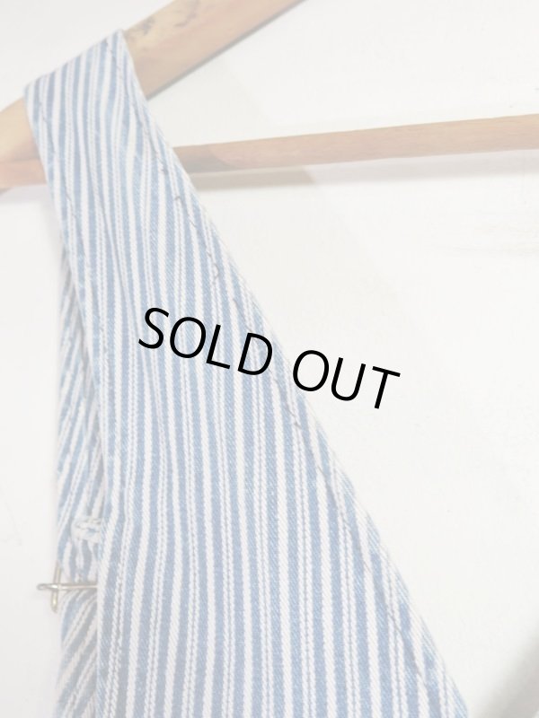 画像6: USA 70s Vintage ROUND HOUSE over all ビンテージ ラウンドハウス ヒッコリー オーバーオール