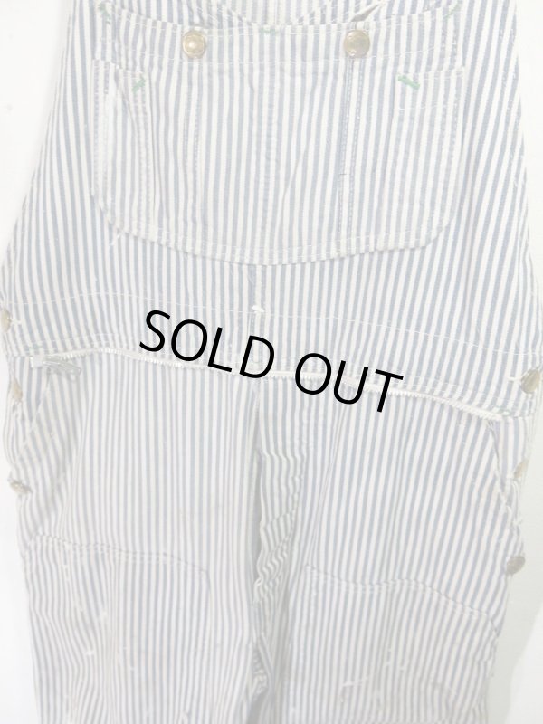 画像3: USA 60s Vintage BIG SMITH over all ビンテージ ビッグスミス ヒッコリー オーバーオール