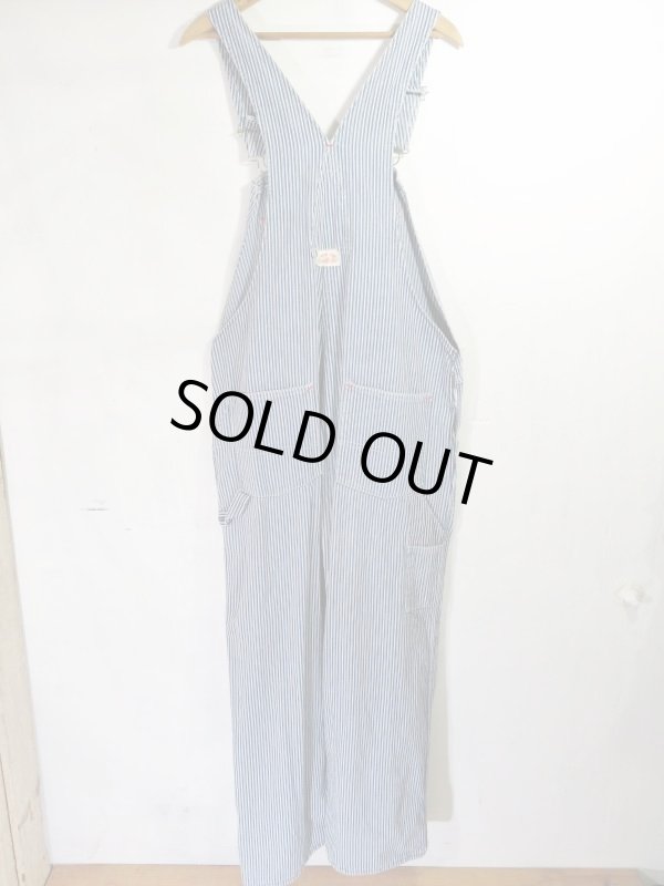 画像5: USA 70s Vintage ROUND HOUSE over all ビンテージ ラウンドハウス ヒッコリー オーバーオール