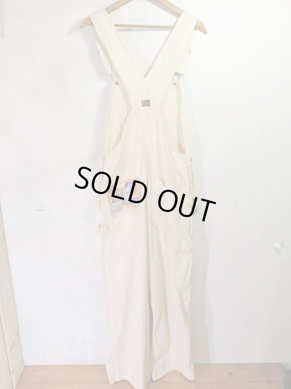 画像5: USA 50s DEAD STOCK！Vintage Old Kentucky over all ビンテージ オールドケンタッキー 生成り エプロン オーバーオール