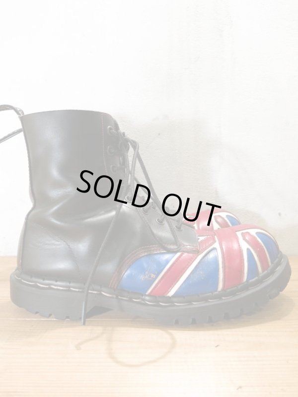 画像3: 英国製 GLADIATOR グラディエーター ユニオンジャック柄 ブーツ スティールトゥ