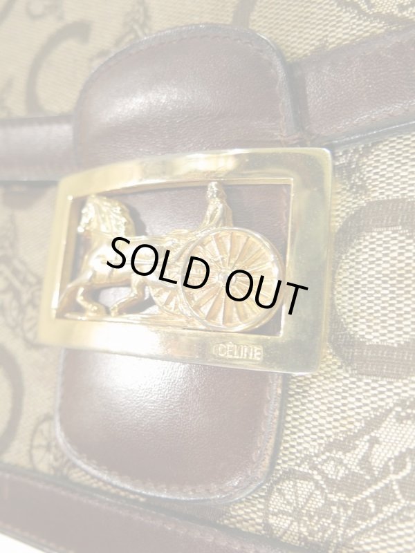 画像5: Vintage CELINE セリーヌ サルキー ハンド&ショルダーバッグ