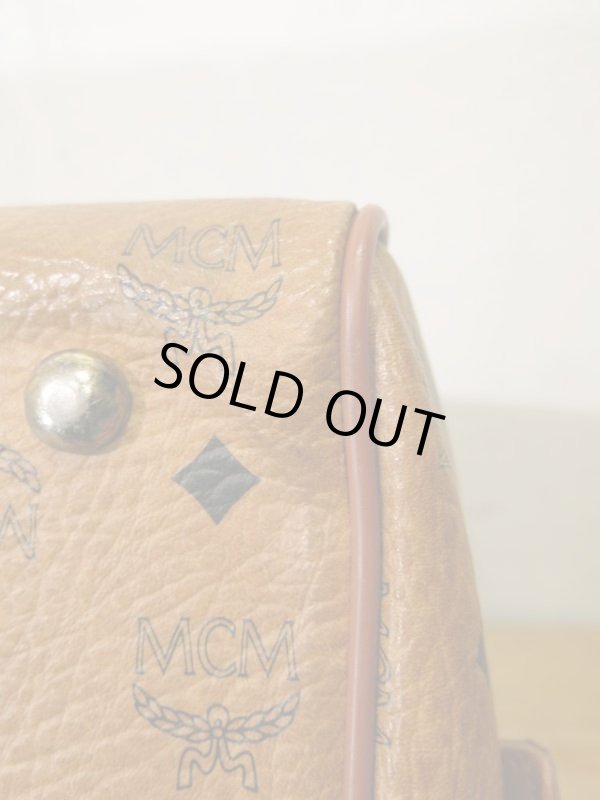 画像8: MCM エムシーエム 2WAY ボストン バッグ ショルダー Mサイズ