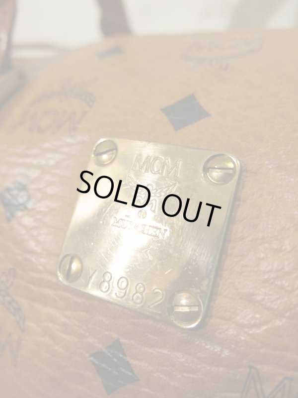 画像3: MCM エムシーエム 2WAY ボストン バッグ ショルダー Mサイズ