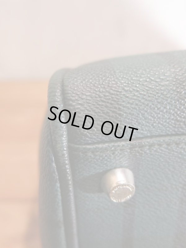 画像6: RALPH LAUREN ラルフローレン レザー×PVC ハンドバッグ ブラックウォッチ