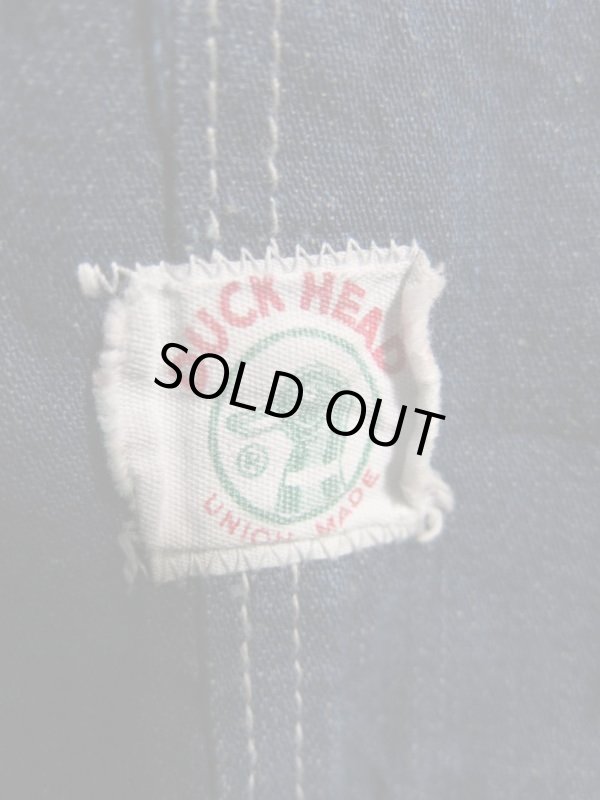 画像2: USA 70s Vintage DUCK HEAD over all ビンテージ ダックヘッド デニム オーバーオール