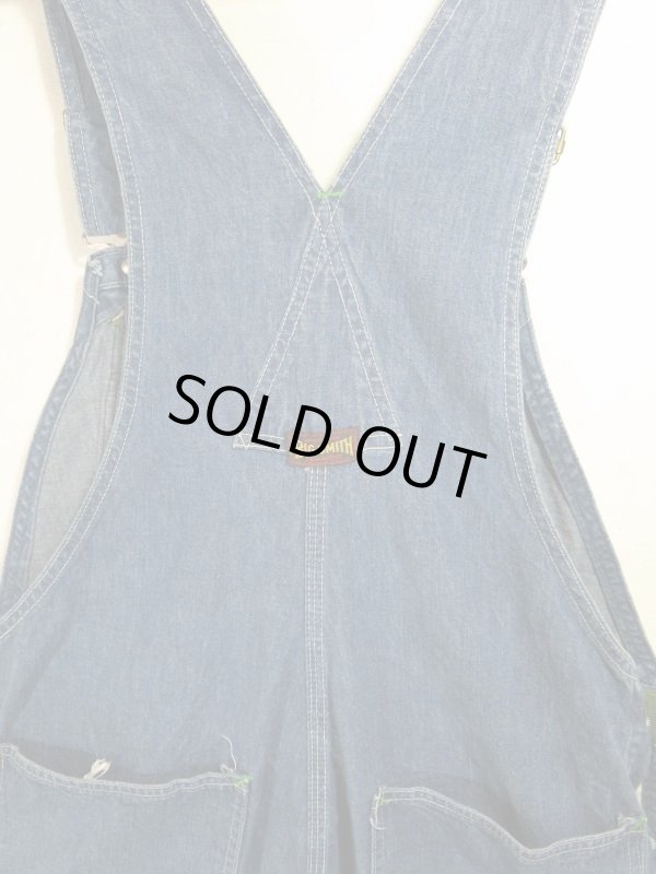 画像7: USA 60s Vintage BIG SMITH over all ビンテージ ビッグスミス デニム オーバーオール