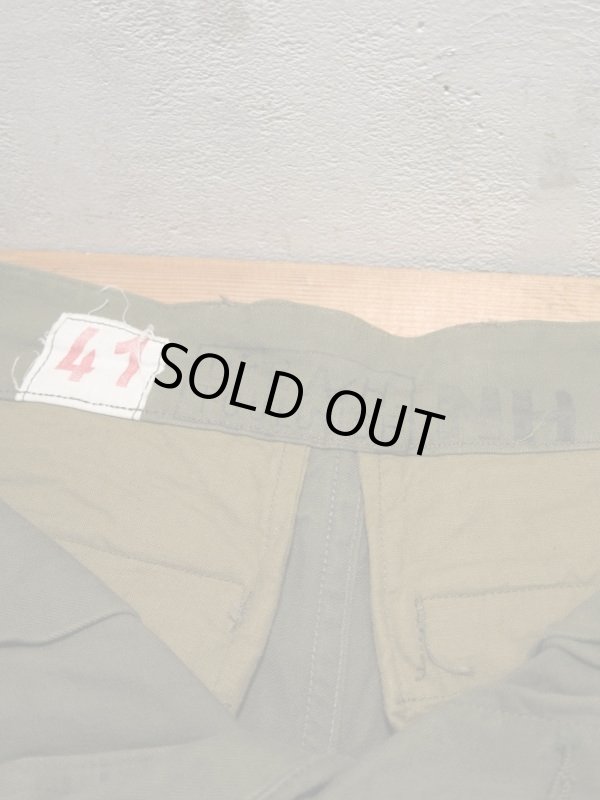 画像6: DEADSTOCK 60's VINTAGE French ARMY M-47 Cargo pants デッド フランス軍 カーゴパンツ ワンウォッシュ
