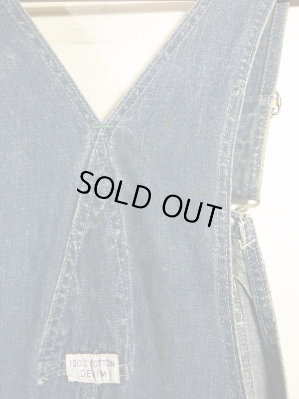 画像7: USA 70s Vintage BIG SMITH over all ビンテージ ビッグスミス デニム オーバーオール