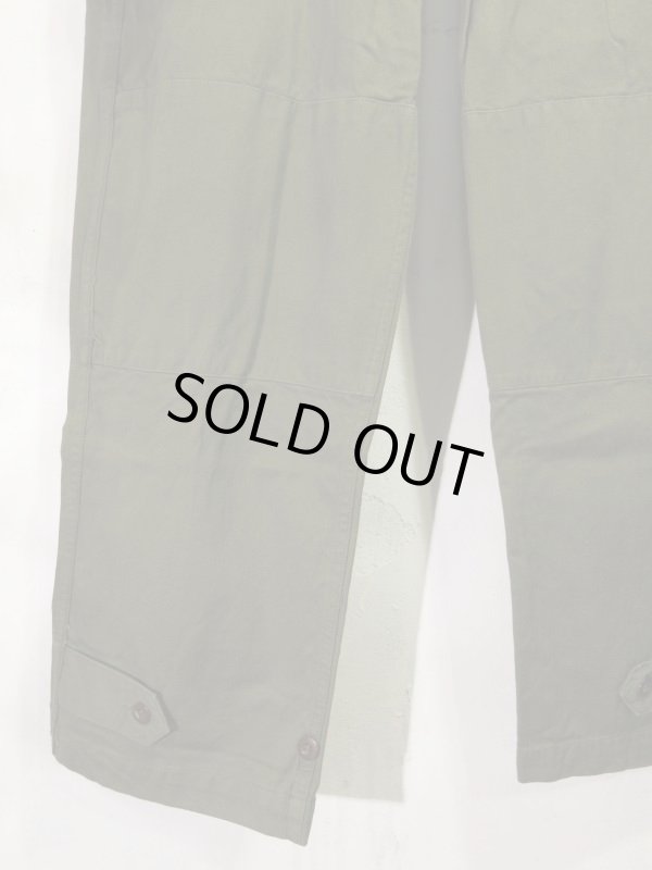 画像3: DEADSTOCK 60's VINTAGE French ARMY M-47 Cargo pants デッド フランス軍 カーゴパンツ ワンウォッシュ