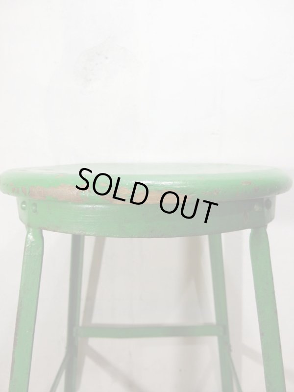 画像10: ＵＳＡ輸入 VINTAGE ビンテージ インダストリアル スツール 工業 ペイント